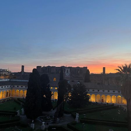 Camera X2 Con Magnifica Vista Sul Chiostro Di Michelangelo E Le Terme Di Diocleziano Ρώμη Εξωτερικό φωτογραφία
