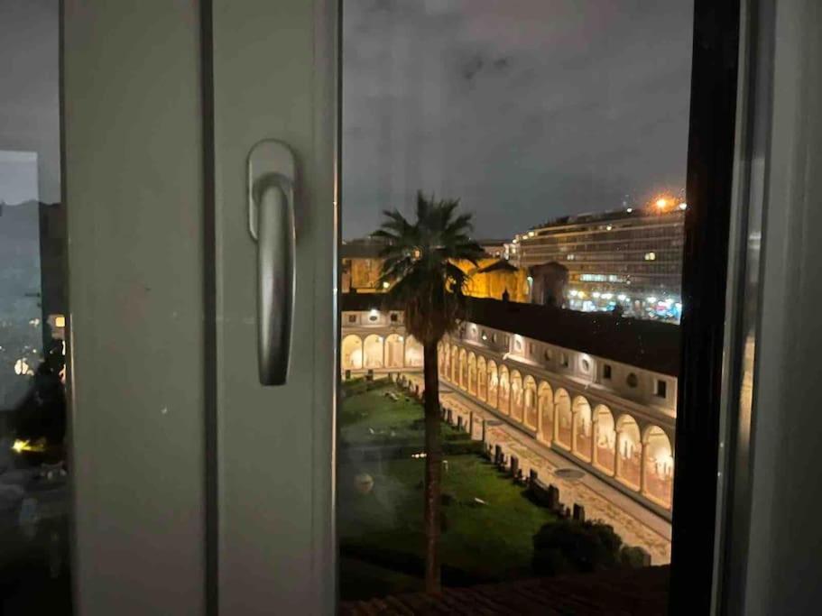 Camera X2 Con Magnifica Vista Sul Chiostro Di Michelangelo E Le Terme Di Diocleziano Ρώμη Εξωτερικό φωτογραφία